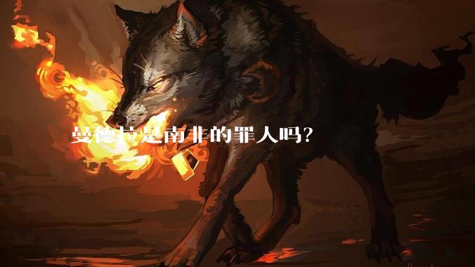 曼德拉是南非的罪人吗?